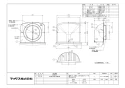 マックス VCK150UP-FD/120 商品図面 換気口 VCKシリーズ(深型・防火ﾀﾞﾝﾊﾟｰ付) 商品図面4