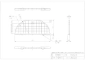 マックス VCKA100-B 商品図面 VCKシリーズ用格子型防鳥ルーバー 商品図面1