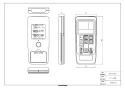 マックス BS-K150WL 取扱説明書 商品図面 施工説明書 洗面室暖房機 商品図面3