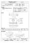 三菱電機 BFS-15LG4 取扱説明書 施工説明書 納入仕様図 ライン形給排気グリル 納入仕様図1