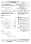 三菱電機 EF-20UYSQ2 取扱説明書 施工説明書 納入仕様図 産業用有圧換気扇 機器冷却用 排気専用給気形 単相 納入仕様図1