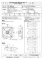三菱電機 EF-50UFT2 取扱説明書 施工説明書 納入仕様図 産業用有圧換気扇 機器冷却用 排気専用 三相 納入仕様図1