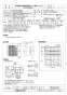 三菱電機 EFG-30KSB2-C 取扱説明書 施工説明書 納入仕様図 業務用有圧換気扇 店舗用排気専用格子タイプ 納入仕様図1
