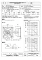 三菱電機 EWF-40ETA2-Q 取扱説明書 施工説明書 納入仕様図 産業用有圧換気扇 低騒音形給気専用 三相 納入仕様図1