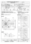 三菱電機 EWG-45DTA2-Q 取扱説明書 施工説明書 納入仕様図 産業用有圧換気扇 低騒音形給気専用 三相 納入仕様図1