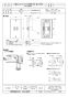 三菱電機 FS-06SWA3 取扱説明書 納入仕様図 産業用送風機用コントロールスイッチ単ノッチ用 納入仕様図1