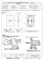 三菱電機 FS-07SWA3 取扱説明書 納入仕様図 産業用送風機用コントロールスイッチ 単相・3相200V 単ノッチ用 納入仕様図1