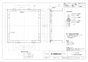 三菱電機 P-400TD3 納入仕様図 天吊脱着枠 納入仕様図1