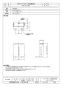 三菱電機 PS-01YKA 施工説明書 納入仕様図 ペリメータファン用床置金具 納入仕様図1