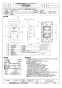 三菱電機 PS-04SWL3 取扱説明書 施工説明書 納入仕様図 コントロールスイッチ 24時間換気専用 納入仕様図1