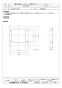 三菱電機 PS-10KF2 取扱説明書 施工説明書 納入仕様図 角形フランジ 片吸込形シロッコファン用 納入仕様図1