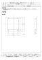 三菱電機 PS-16KF2 取扱説明書 施工説明書 納入仕様図 角形フランジ 片吸込形シロッコファン用 納入仕様図1