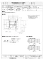 三菱電機 PS-20SMXA3 取扱説明書 納入仕様図 有圧換気扇用電動式ステンレス製シャッター 単相100V 納入仕様図1