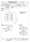 三菱電機 PS-25SMTA3 取扱説明書 納入仕様図 有圧換気扇用電動式鋼板製シャッター 単相200V 納入仕様図1