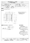 三菱電機 PS-30SMA3 取扱説明書 納入仕様図 有圧換気扇用電動式鋼板製シャッター　単相100V 納入仕様図1