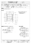 三菱電機 PS-30SMXTA3 取扱説明書 納入仕様図 有圧換気扇用電動式ステンレス製シャッター 単相200V 納入仕様図1