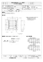 三菱電機 PS-35SMA3 取扱説明書 納入仕様図 有圧換気扇用電動式鋼板製シャッター　単相100V 納入仕様図1