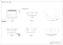 三菱電機 RE-221SR 取扱説明書 商品図面 施工説明書 IHクッキングヒーター ビルトイン型 レンジグリルIH 2口 商品図面1