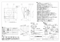 三菱電機 V-08PEAD7 取扱説明書 施工説明書 納入仕様図 パイプ用ファン トイレ･洗面所用 人感センサータイプ 納入仕様図1