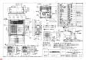 三菱電機 V-122BZ2 納入仕様図 バス乾燥・暖房・換気システム 納入仕様図1