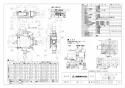 三菱電機 V-180SZU5-N 取扱説明書 施工説明書 納入仕様図 エアフロー環気システム サニタリー換気ユニット 納入仕様図1