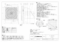 三菱電機 V-20PSD3 取扱説明書 施工説明書 納入仕様図 パイプ用ファン 居間･浴室･トイレ･洗面所 納入仕様図1