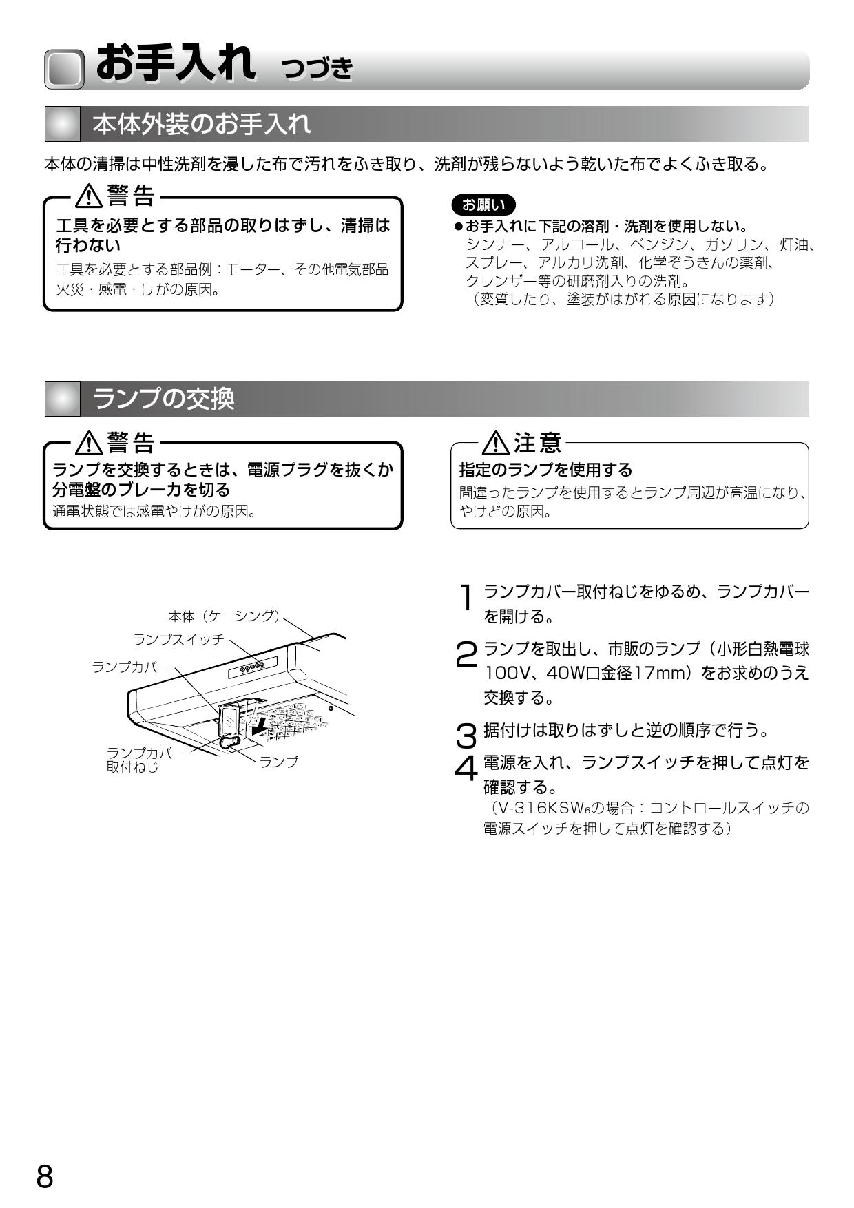 三菱電機 V-316KSW6取扱説明書 施工説明書 納入仕様図 | 通販 プロ