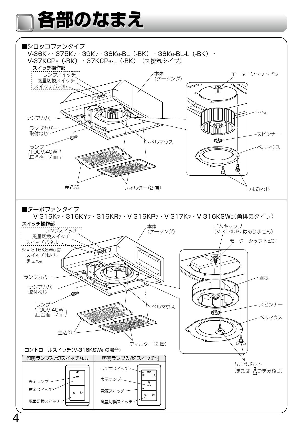 信託 三菱電機 MITSUBISHI ELECTRIC レンジフードファン 浅形 高静圧 丸排気タイプ V-37KCP6