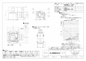 三菱電機 VD-10Z13-IN 取扱説明書 施工説明書 納入仕様図 天井埋込形換気扇  納入仕様図1