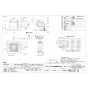 三菱電機 VD-10ZAVC7 納入仕様図 天井埋込形換気扇 納入仕様図1
