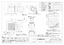 三菱電機 VD-10ZC13-BL 取扱説明書 施工説明書 納入仕様図 天井埋込形換気扇 納入仕様図1