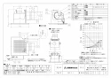 VD-10ZC13-BL 取扱説明書 施工説明書 納入仕様図 天井埋込形換気扇 BL認定品 浴室用 納入仕様図1