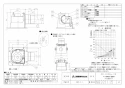 三菱電機 VD-10ZC13-IN 取扱説明書 施工説明書 納入仕様図 天井埋込形換気扇 納入仕様図1