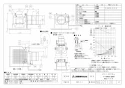 三菱電機 VD-10ZCD13 取扱説明書 施工説明書 納入仕様図 天井埋込形換気扇 納入仕様図1