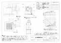 三菱電機 VD-10ZJ13 取扱説明書 施工説明書 納入仕様図 天井埋込形換気扇 納入仕様図1