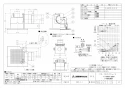 三菱電機 VD-10ZLCU13-S 取扱説明書 施工説明書 納入仕様図 天井埋込形換気扇 納入仕様図1