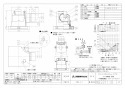 VD-10ZLEC13-FPS 取扱説明書 施工説明書 納入仕様図 天井埋込形換気扇 消音形フラットインテリアタイプ 納入仕様図1