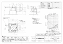 三菱電機 VD-10ZUC3-IN 取扱説明書 施工説明書 納入仕様図 天井埋込形換気扇 納入仕様図1