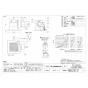 三菱電機 VD-10ZVC7 取扱説明書 施工説明書 納入仕様図 天井埋込形換気扇 納入仕様図1