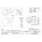 三菱電機 VD-10ZVEC7-FP 取扱説明書 施工説明書 納入仕様図 天井埋込形換気扇  納入仕様図1