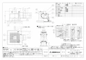 三菱電機 VD-13ZAVC6 取扱説明書 施工説明書 納入仕様図 天井埋込形換気扇 納入仕様図1