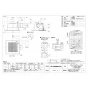 三菱電機 VD-15ZLC14-CS 取扱説明書 施工説明書 納入仕様図 天井埋込形換気扇 納入仕様図1