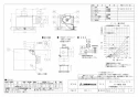 三菱電機 VD-15ZLEP13-FPS 取扱説明書 施工説明書 納入仕様図 天井埋込形換気扇 納入仕様図1