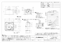 三菱電機 VD-15ZLX13-IN 取扱説明書 施工説明書 納入仕様図 天井埋込形換気扇 納入仕様図1