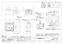 三菱電機 VD-15ZLX13-IN 取扱説明書 施工説明書 納入仕様図 天井埋込形換気扇 納入仕様図1