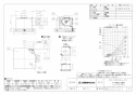 三菱電機 VD-15ZXP13-FP 取扱説明書 施工説明書 納入仕様図 天井埋込形換気扇 納入仕様図1