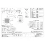 三菱電機 VD-18ZFVC7 納入仕様図 天井埋込形換気扇 納入仕様図1