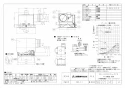 三菱電機 VD-18ZLEP13-FPS 取扱説明書 施工説明書 納入仕様図 天井埋込形換気扇 納入仕様図1