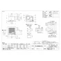 三菱電機 VD-18ZLXP14-CS 納入仕様図 天井埋込形換気扇  納入仕様図1