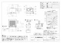 三菱電機 VD-18ZLY13 取扱説明書 施工説明書 納入仕様図 天井埋込形換気扇 納入仕様図1